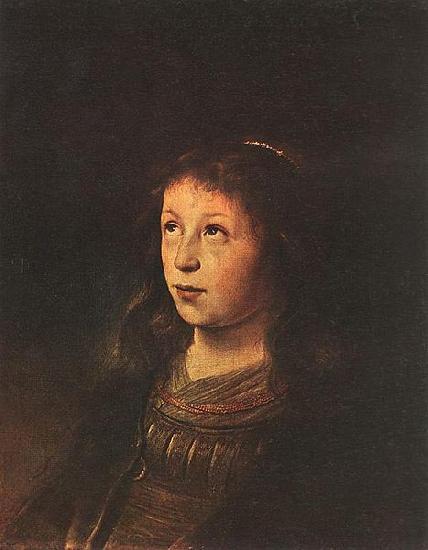 Jan lievens Portrait of a Girl oil painting image